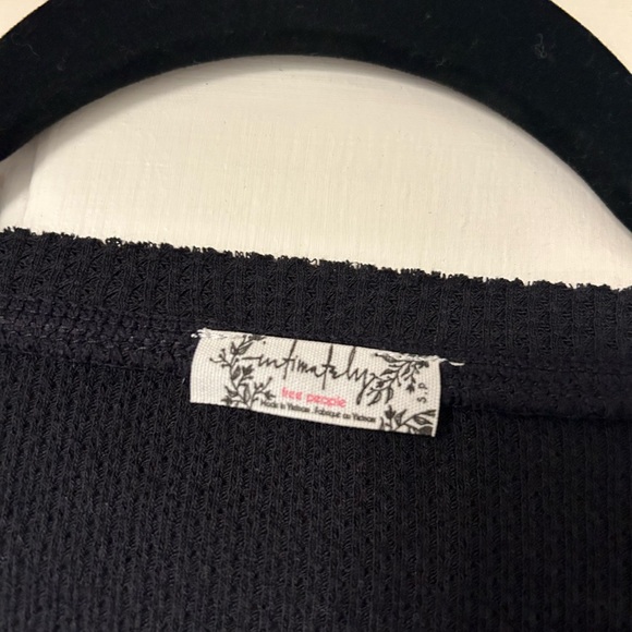 Free People Frankie Bodysuit Black Size Small - Picture 6 of 8